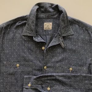 J. Crew Chambray Long Sleeve | Medium